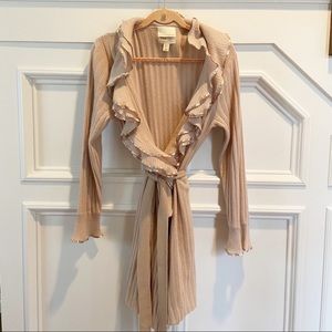 Cynthia Rowley cashmere cardigan/robe
